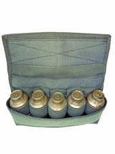 Ukrainian VOG-25 5-Grenade Pouch Olive Cordura 1000D MOLLE Hook-Loop Tactical