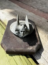 Vintage 1929-1931 Chevrolet Winged Viking Hood Ornament Radiator Cap Lion Mask Vintage 1929-1931 Chevrolet Winged Viking Hood Ornament Radiator Cap Lion Mask