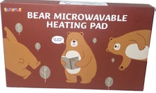 Heating Pad BEAR Microwaveable - Lavender Scent New in Package.