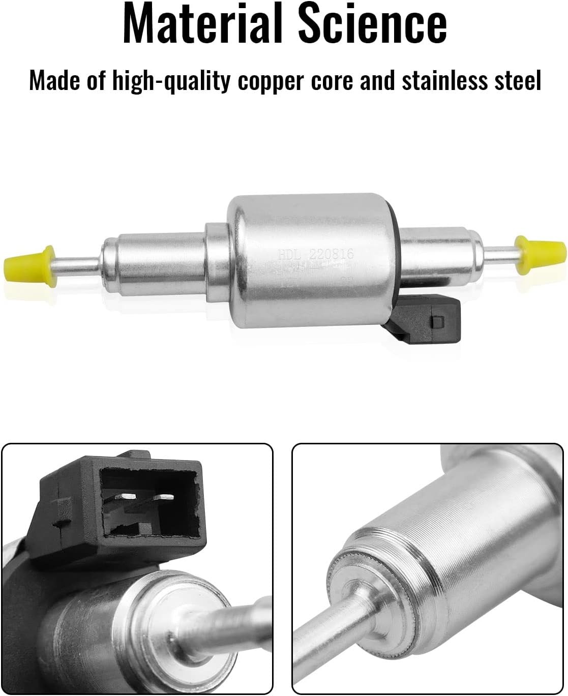 Diesel Heater Fuel Pump 12V 22ML Fit for Eberspacher Airtronic D2 Airtronic D4, 