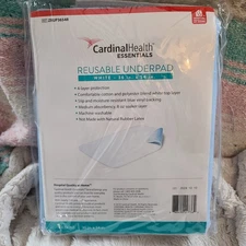 Cardinal Health Essentials Reusable Underpad, ZRUP3654R, Size 36X54 in. 1 Pad