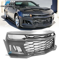 Front Bumper Cover Fit 14-15 Chevy Camaro 5th To 6th Gen Zl1 Style Conversion Pp Front Bumper Cover Fit 14-15 Chevy Camaro 5th To 6th Gen Zl1 Style Conversion Pp