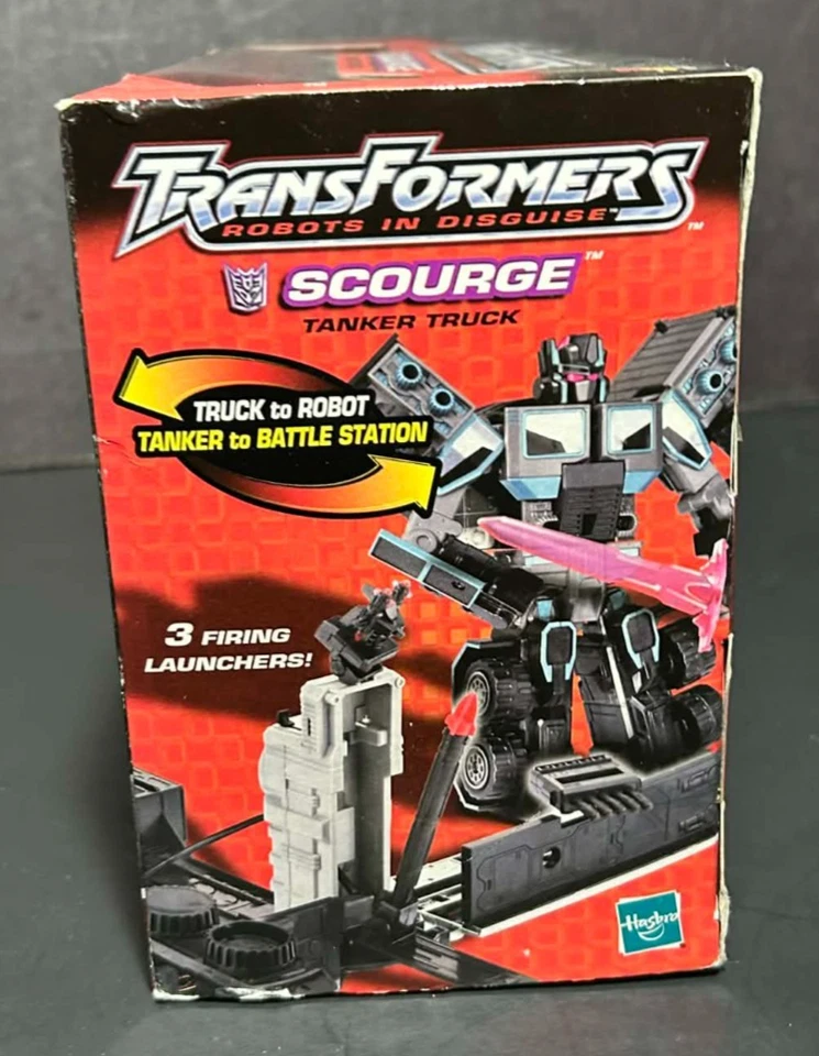 TRANSFORMERS ROBOTS IN DISGUISE SCOURGE TANKER TRUCK BRAND NEW IN BOX - Image 2 of 4
