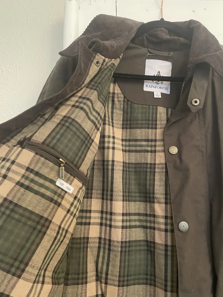 Mens RAINFOREST Specialty Lux Jacket, Barn Coat, New With Tags - Image 2 of 4