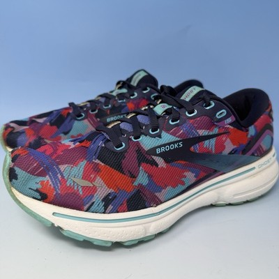 Brooks Ghost 15 Womens Sz 8.5 M (B) Purple Pink Running Walking Shoes Sneakers
