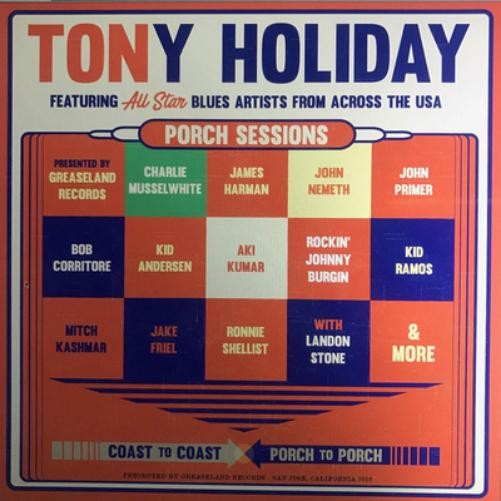 Tony Holiday Porch Sessions (CD) Album
