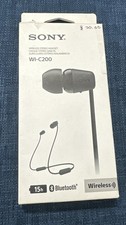 Sony WI-C200 Wireless In-Ear Bluetooth Headphones - Black