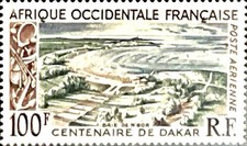 French West Africa #YTPA27 MNH 1958 Dakar Ngor Bay [AOF][C27]
