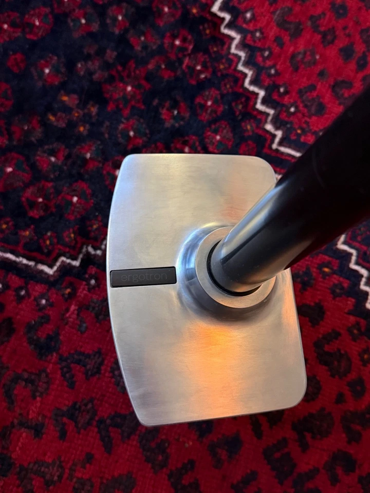 ergotron lx empilhamento vertical braço monitor duplo 45-549-026 alumínio polido - Imagem 3 de 4