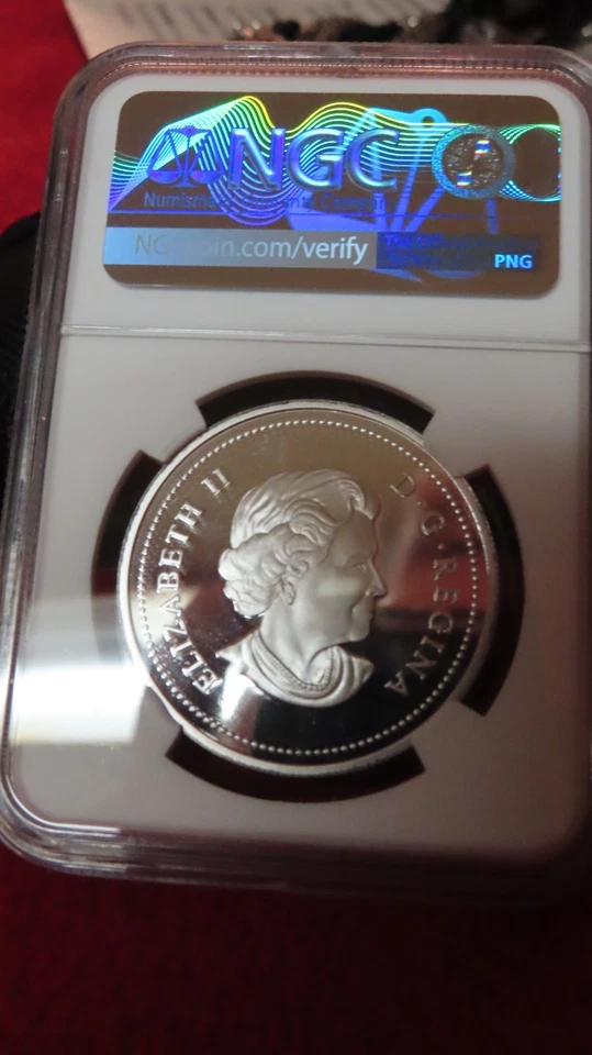 CANADA. 2006, 1 Dollar 9999 Silver - PCGS PR69 - Top Pop 🥇 Victoria Cross, Gilt - Image 4 of 4