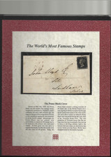 Penny Black Stamp Cover with