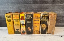 Big Little Book Western Themed 1930s&ndash;40s Lot of 7 Whitman Cowboy Lingo Tex Thorn
