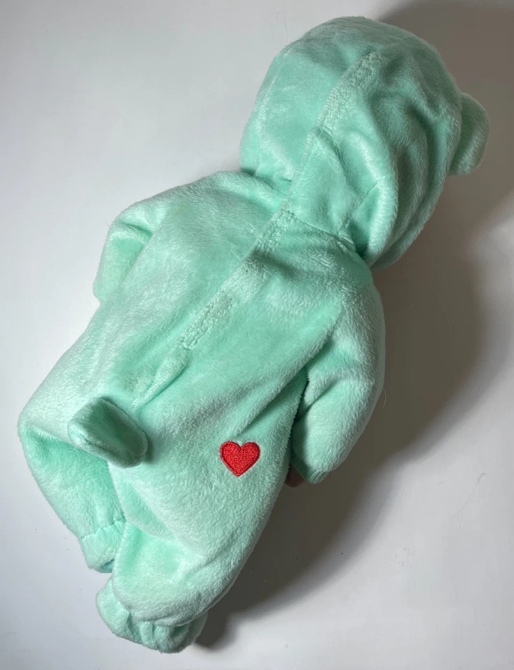 Vintage 90s Water Baby Doll Wish Shooting Star Care Bear Babies Mint Green/Teal - Image 3 of 4