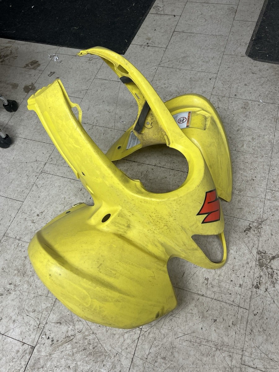 Suzuki ltz250 quadsport 250 Yellow Front Fender Plastic 2005 2006