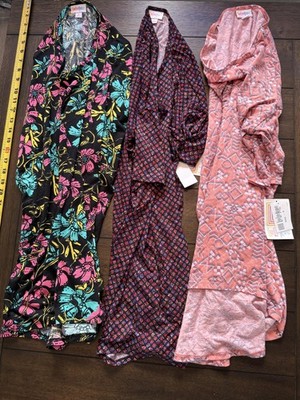 LuLaRoe Irma Shirt Womens Small Lot of 3 Assorted Prints Tunic High Low Hem