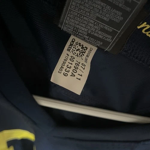RARE Adidas Michigan Wolverines #16 132 Year Championship Football Jersey | XL image 10