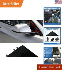 Mirror Triangle Cover Black for Tesla Model 3 Right