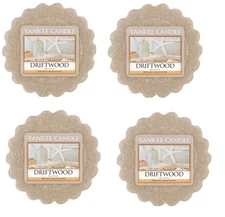 Yankee Candle Tarts: DRIFTWOOD Lot of 4  HTF SCENT FREE SHIP