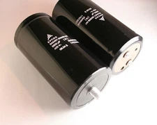 1x 5600uF 425V Large Can Electrolytic Capacitor DC 5600mfd 5,600 425VDC w/Stud