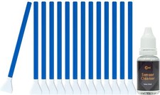 UES APSC-16 Camera Cleaning Kit 14 x 16mm Sensor Clean Swabs 15ml Sensor Cleaner