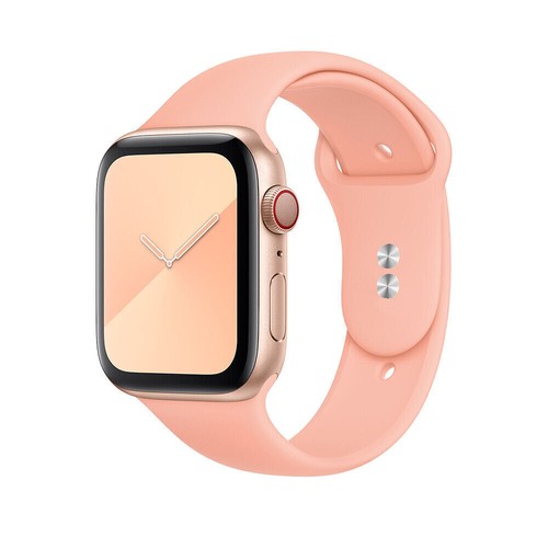 Silicone per Apple Watch Series 9 8 7 6 5 4 SE 40/44/41/45/49 mm cinturino sportivo - Foto 29 di 69