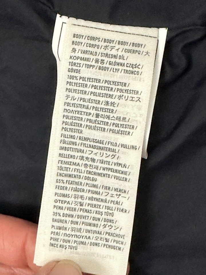 HOLLISTER by Abercrombie Womens Winter Fur Trim Hood Down Jacket Coat