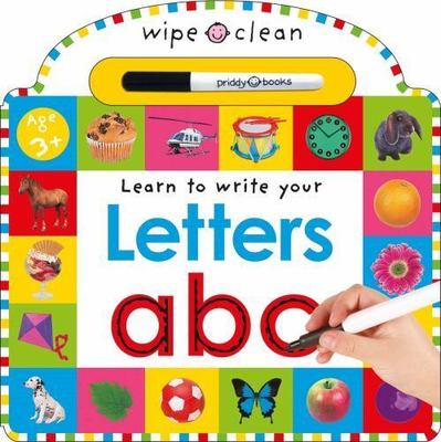 Wipe Clean: Letters: An Introduction to Wr- Roger Priddy, 0312492510, board book