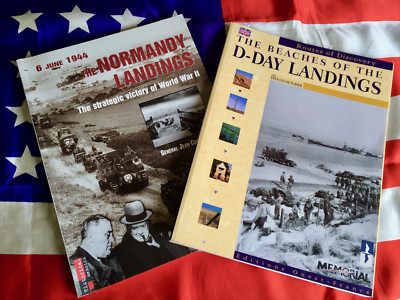 NORMANDY LANDINGS & BEACHES OF D-DAY LANDINGS Compagnon LeCouturier 2 Book Set
