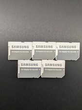 5x Samsung MicroSD To SDXC SDHC Memory Card Adapter Reader Kit