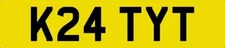 KATY T NUMBER PLATE K24 TYT CAR REGISTRATION KATE KAT KATS KATIE FEES INCLUDED