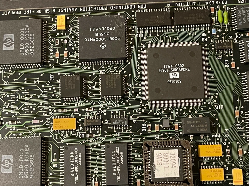 J2094A HP RS232-C MODEM CONNECT MUX CARD MODULE RARE LAST ONE QTY-1 - Image 3 of 4