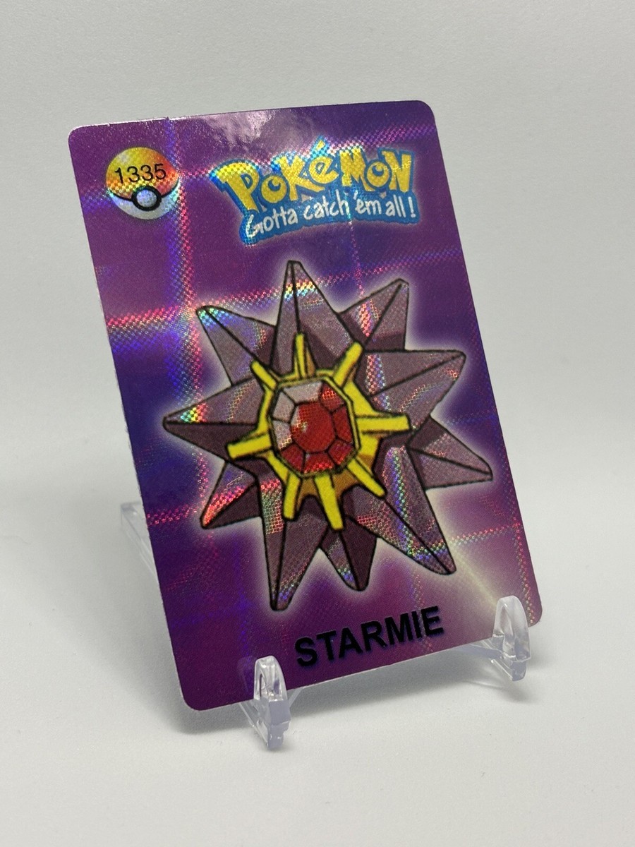 Pokemon Card - Starmie #1335 - 90's Vending Prism - Holo | eBay