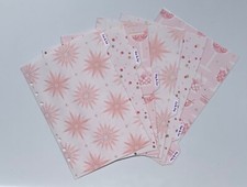 Filofax A5 Organiser Planner Inserts - Gorgeous Pink 2 Months Laminated Dividers