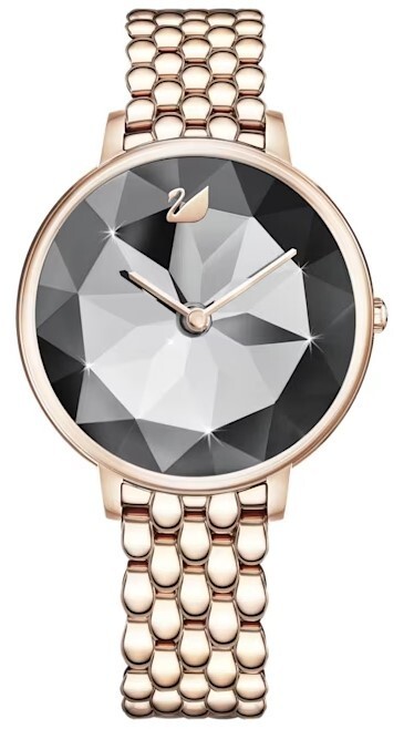 SWAROVSKI 5416026 CRYSTAL LAKE GREY DIAL CHAMPAGNE GOLD SWAROVSKI 5416026 CRYSTAL LAKE GREY DIAL CHAMPAGNE GOLD