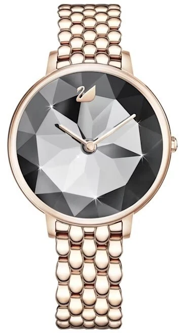 RELOJ MUJER SWAROVSKI 5416026 CRISTAL LAGO ESFERA GRIS CHAMPAGNE ORO Foto 2 de 4