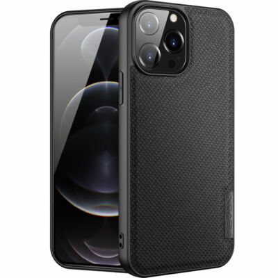 Nevox StyleShell Nylo Hülle für Apple iPhone 13 Pro Max Schwarz Tasche Case
