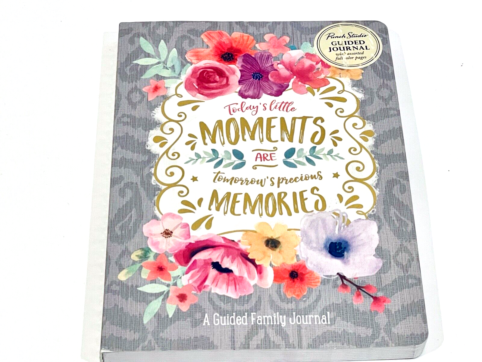 PUNCH STUDIO TODAY'S LITTLE MOMENTS GUIDED FAMILY SOFT COVER JOURNAL | eBay