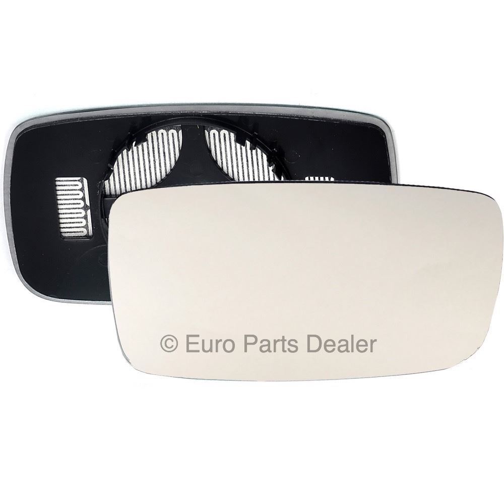 Driver side Clip Heated Convex wing mirror glass for Volvo 940 90-98