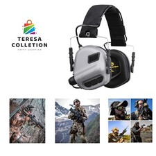 Electronic Shooting Earmuffs Ear Muffs Safety Tactical Gun Sound Amplificatio...