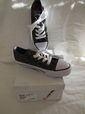 Airwalk 177353 LEGACEE Sneakers Junior Girls Shoes Size 1 sparkle grey