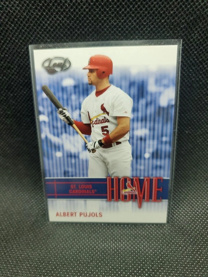 2004 Leaf Home Albert Pujols (#H-4) insert card - Image 2 of 3