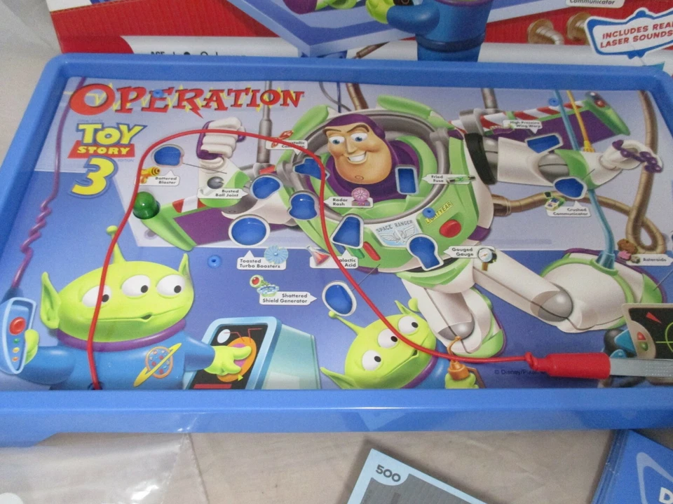 Juego de Operación - Toy Story 3 - Buzz Lightyear - Disney Pixar Piezas Extra Funcionando Foto 4 de 4