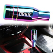 Bride Aluminum Neo Chrome Universal Automatic Car Gear Shift Knob Lever Shifter