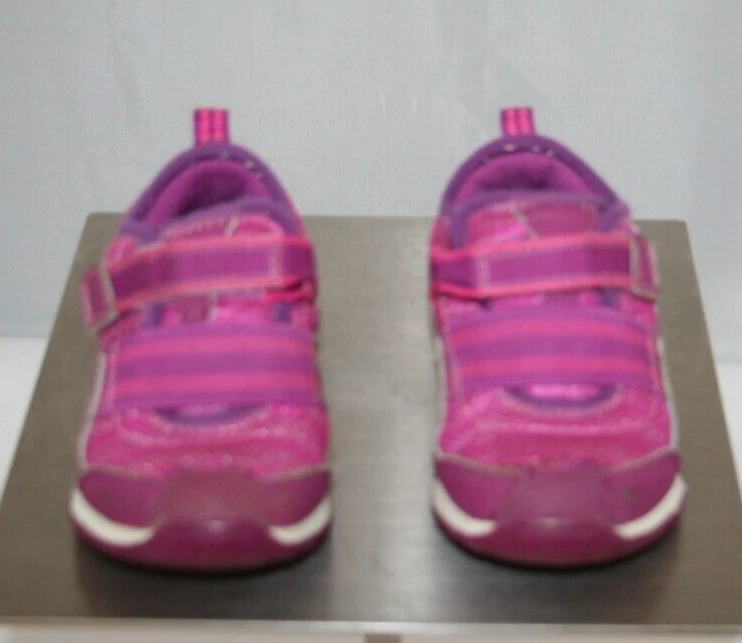 Stride Rite Bebé Niño Púrpura M2P Felicia Puntera Cerrada Zapatos Tenis Talla 5.5M Foto 2 de 4