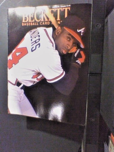 Beckett Baseball Card July 1992 Deion Sanders EX/NM