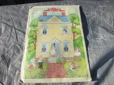 Hantel Kitty Cucumber Dollhouse Kit Home Cardboard NRFP Rare Vintage