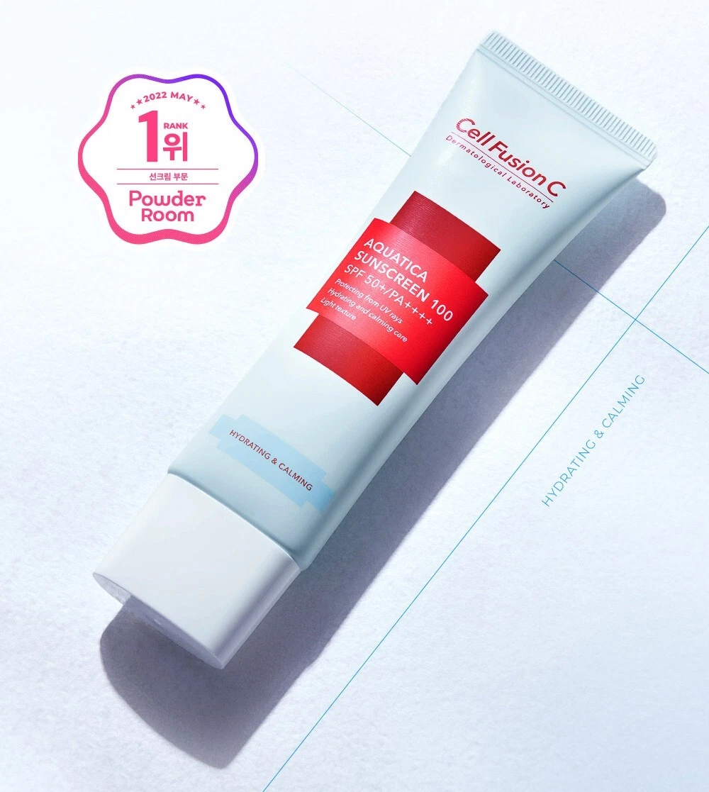 Cell Fusion C Aquatica Sunscreen 100 SPF 50+/PA++++ 45ml Hydrating