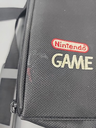 Offizielle Nintendo Original Gameboy Schwarz Vintage Tragetasche Tasche - Bild 2 von 5