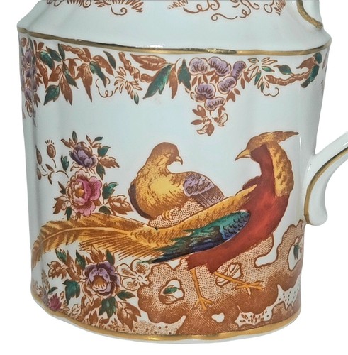 Vintage Royal Crown Derby porcellana inglese vecchia crema Avesbury pavoni - Foto 5 di 9