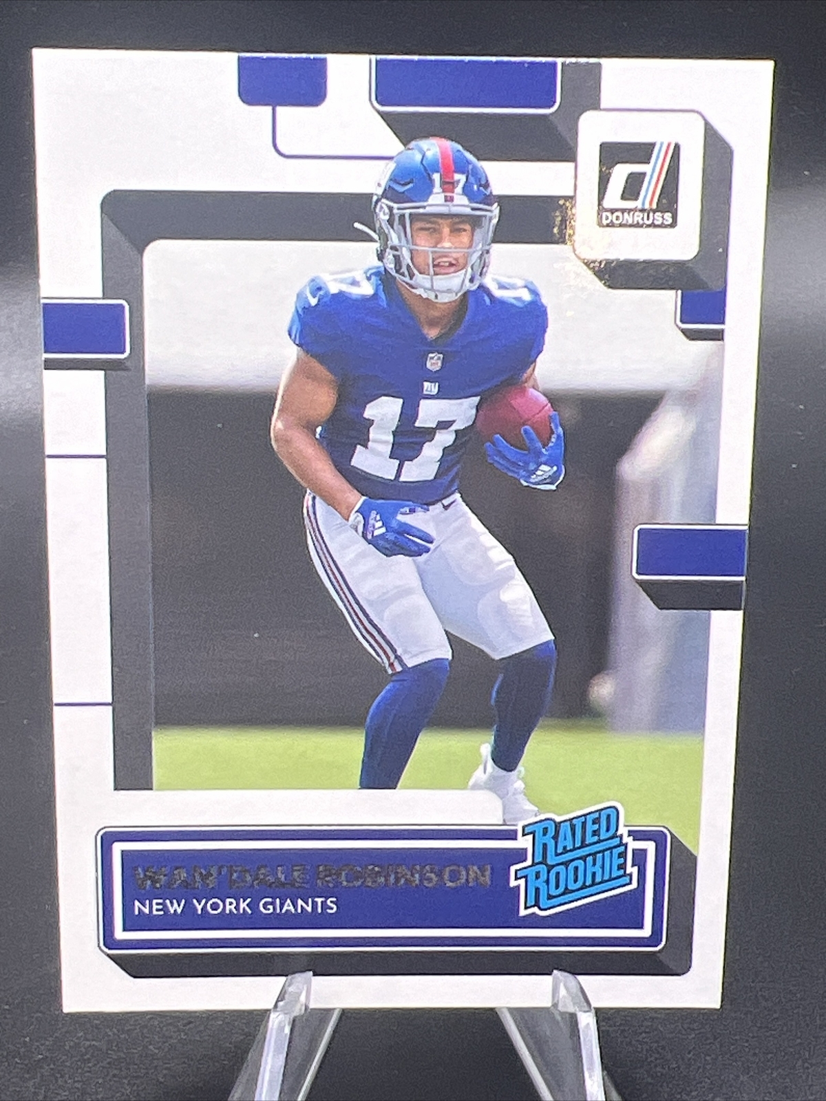 2022 Donruss Rated Rookie Wandale Robinson New York Giants #320